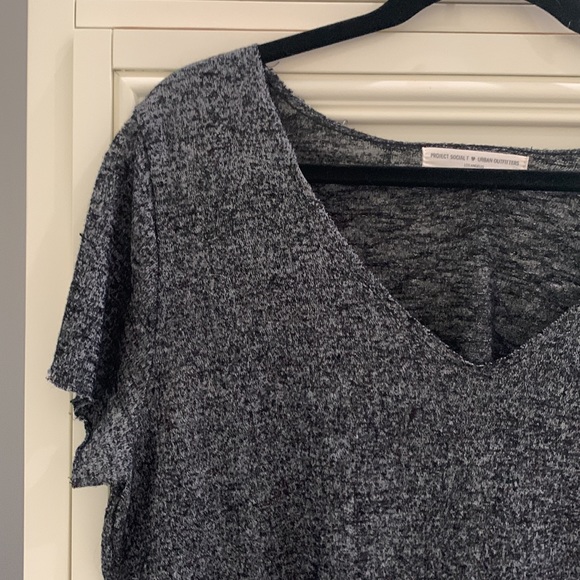 Grey Oversized Urban Outfitters T-Shirt - Picture 3 of 6